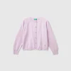 Cardigan in pure cotton