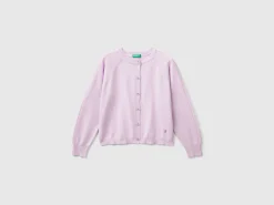 Cardigan in pure cotton