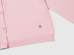 Cardigan in pure cotton