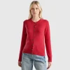 Cardigan in pure Shetland wool