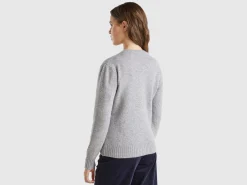 Cardigan in pure Shetland wool