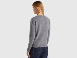Cardigan in pure Shetland wool