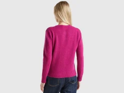 Cardigan in pure Shetland wool