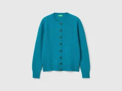 Cardigan in pure Shetland wool