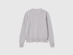 Cardigan in pure Shetland wool