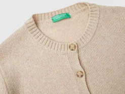 Cardigan in pure Shetland wool