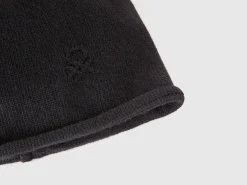 Cashmere blend cap