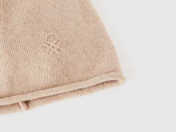 Cashmere blend cap