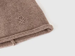 Cashmere blend cap