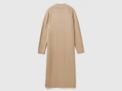 Cashmere blend midi dress