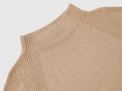 Cashmere blend midi dress