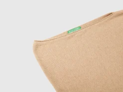 Cashmere blend poncho