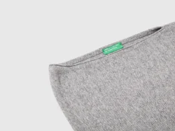 Cashmere blend poncho