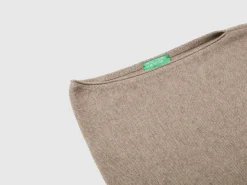 Cashmere blend poncho