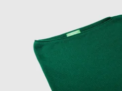Cashmere blend poncho