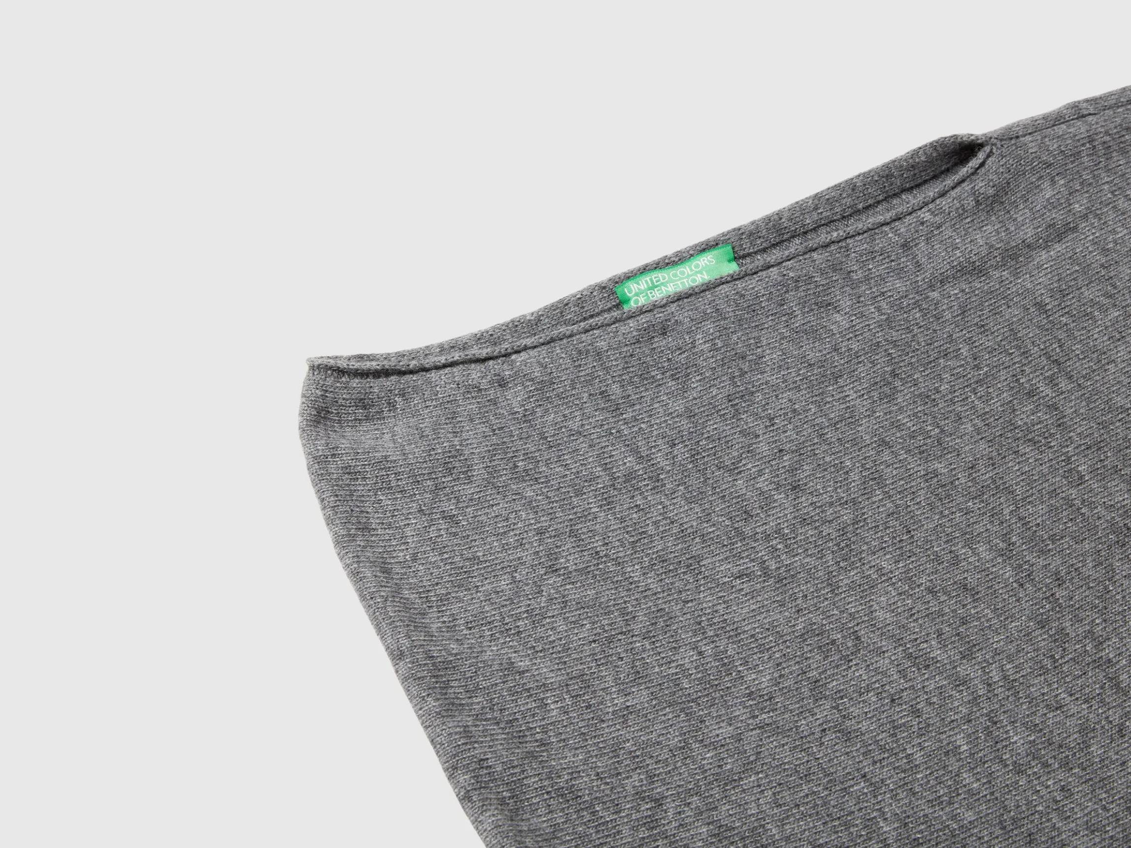 Cashmere blend poncho