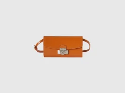 Cell phone holder bag with crossbody strap