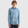 Chambray western shirt