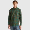 Check flannel shirt