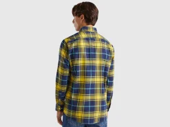 Check flannel shirt
