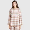 Check flannel top
