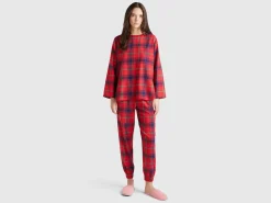 Check flannel top