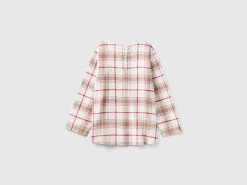 Check flannel top