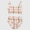 Check top and briefs set
