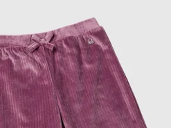 Chenille trousers