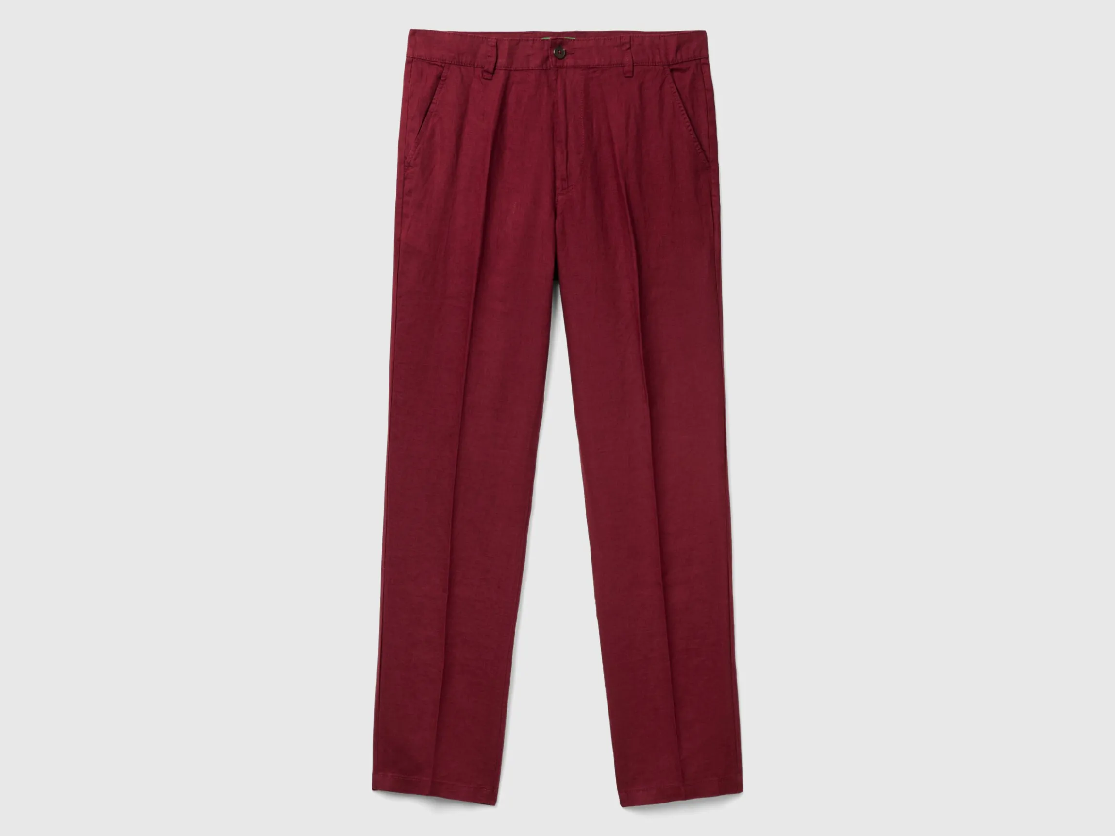 Chinos in pure linen