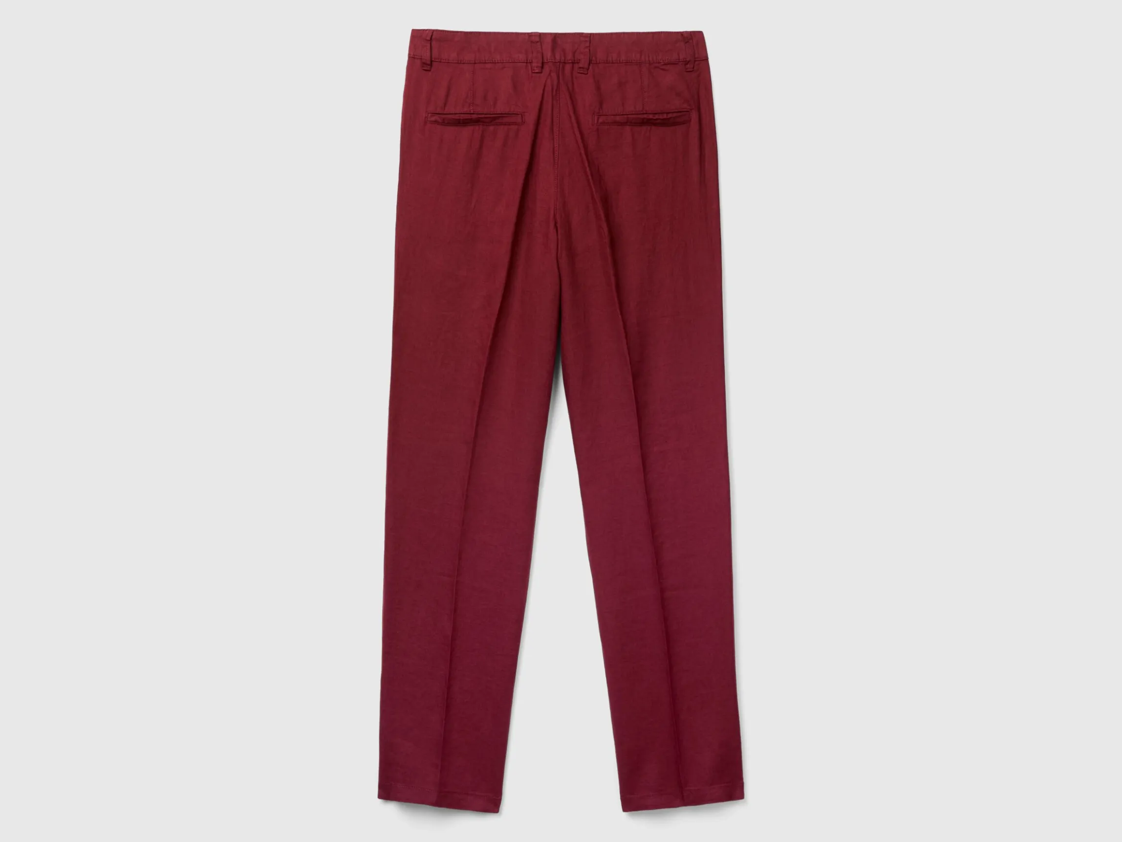Chinos in pure linen