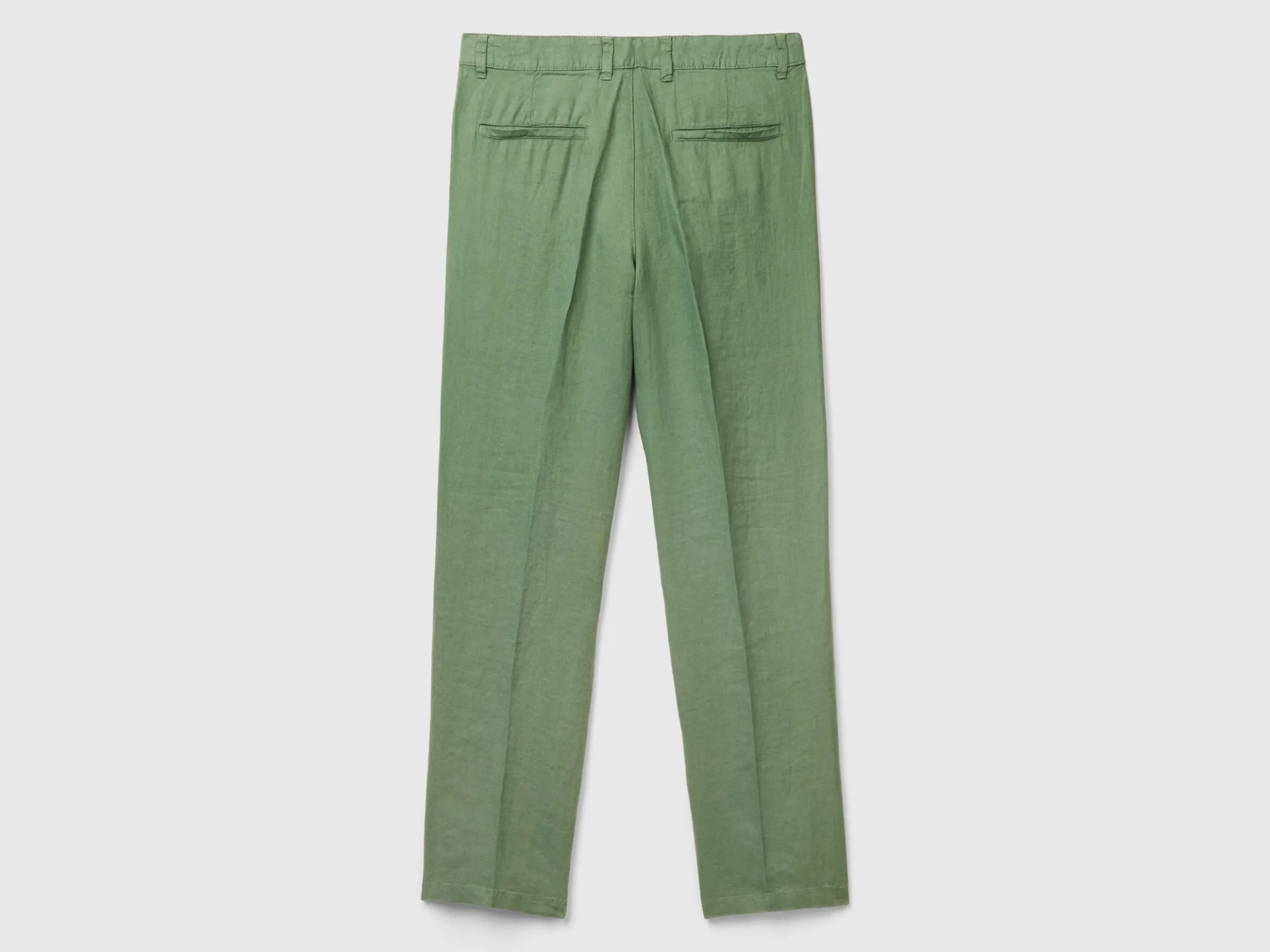 Chinos in pure linen