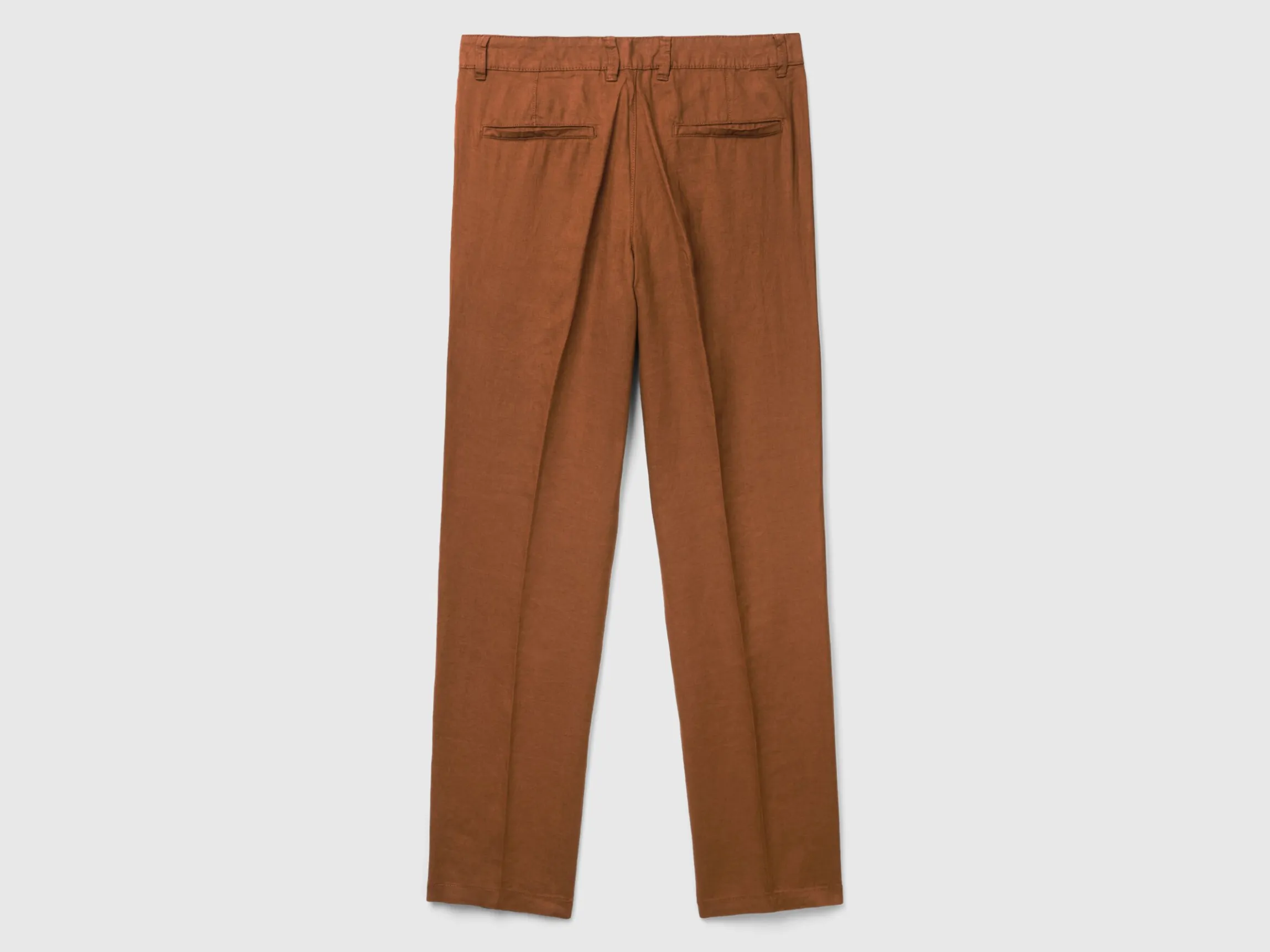Chinos in pure linen