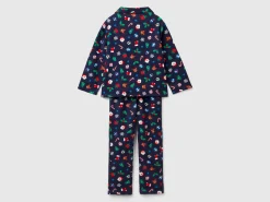 Christmas flannel pyjamas