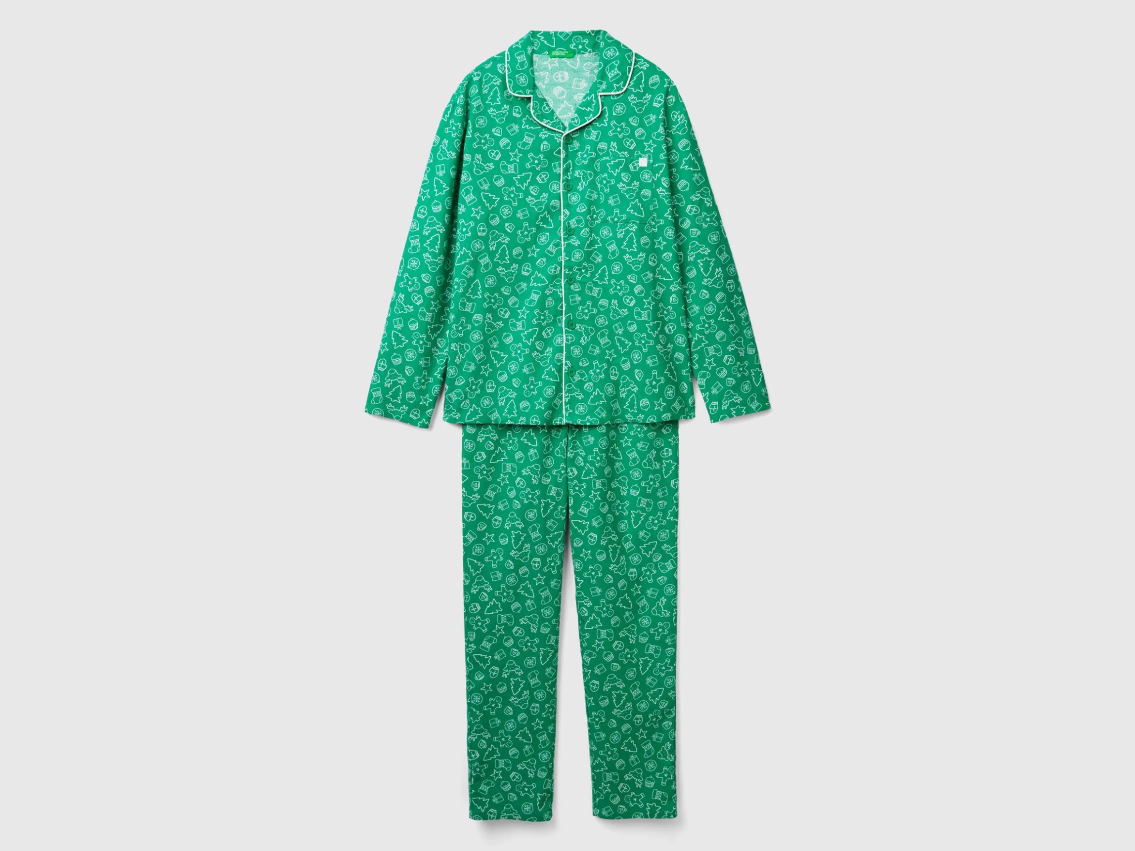 Christmas flannel pyjamas