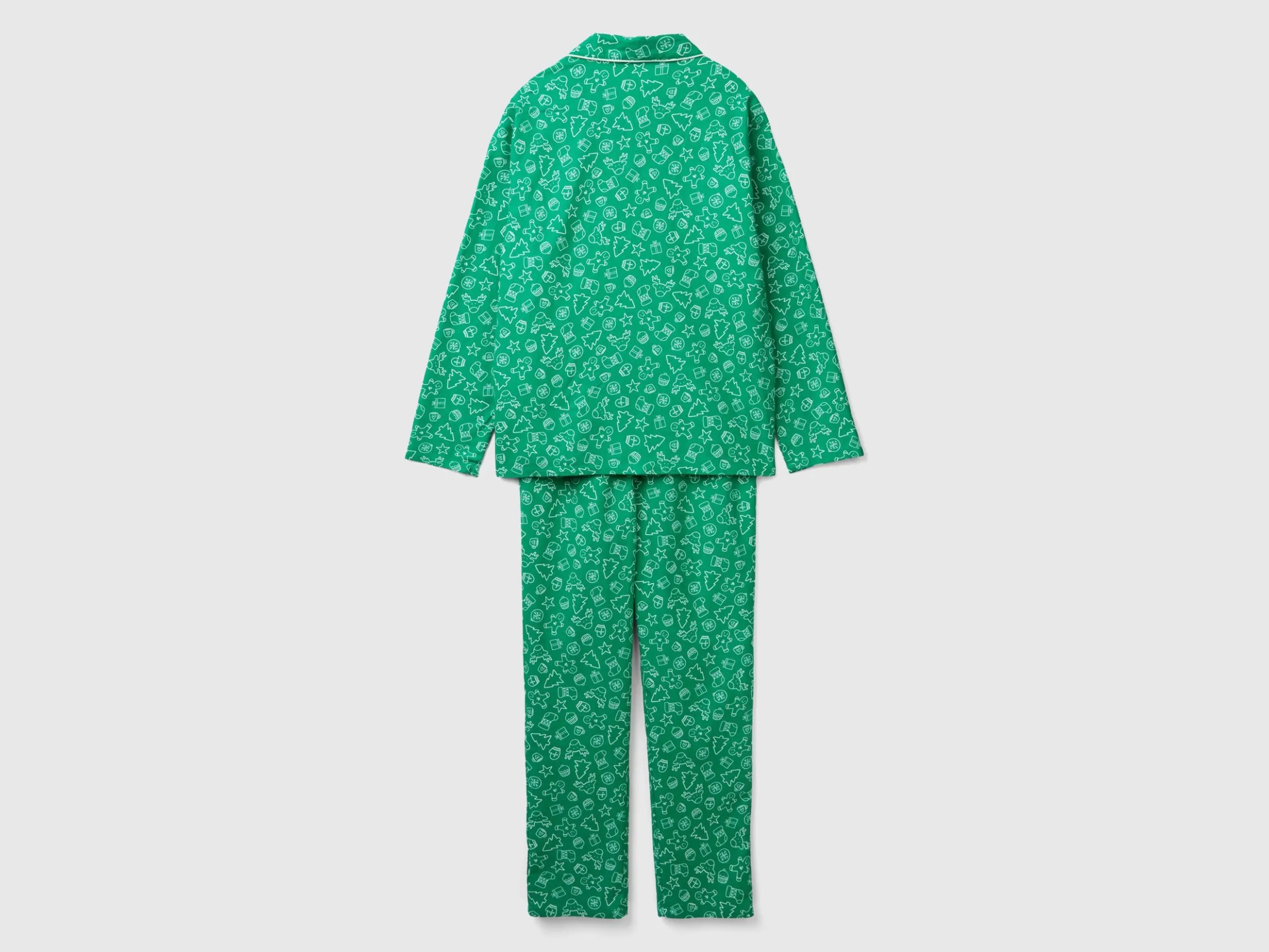 Christmas flannel pyjamas