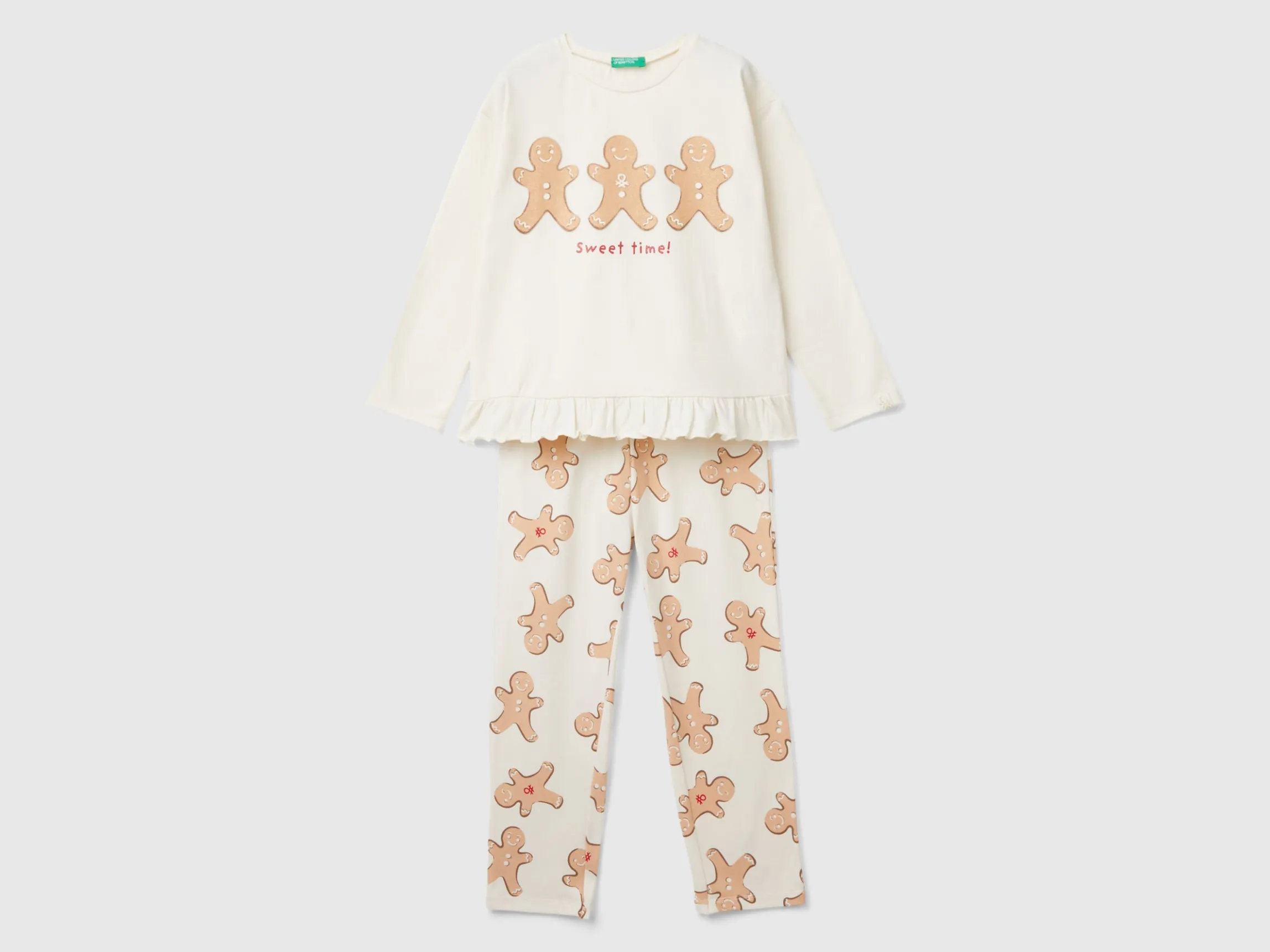 Christmas pyjamas in warm stretch cotton