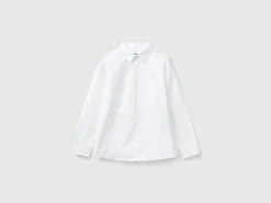 Classic shirt in pure cotton