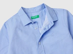 Classic shirt in pure cotton