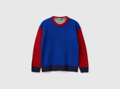 Color block sweater