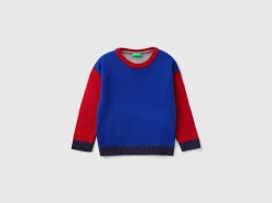 Color block sweater
