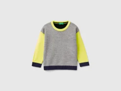 Color block sweater