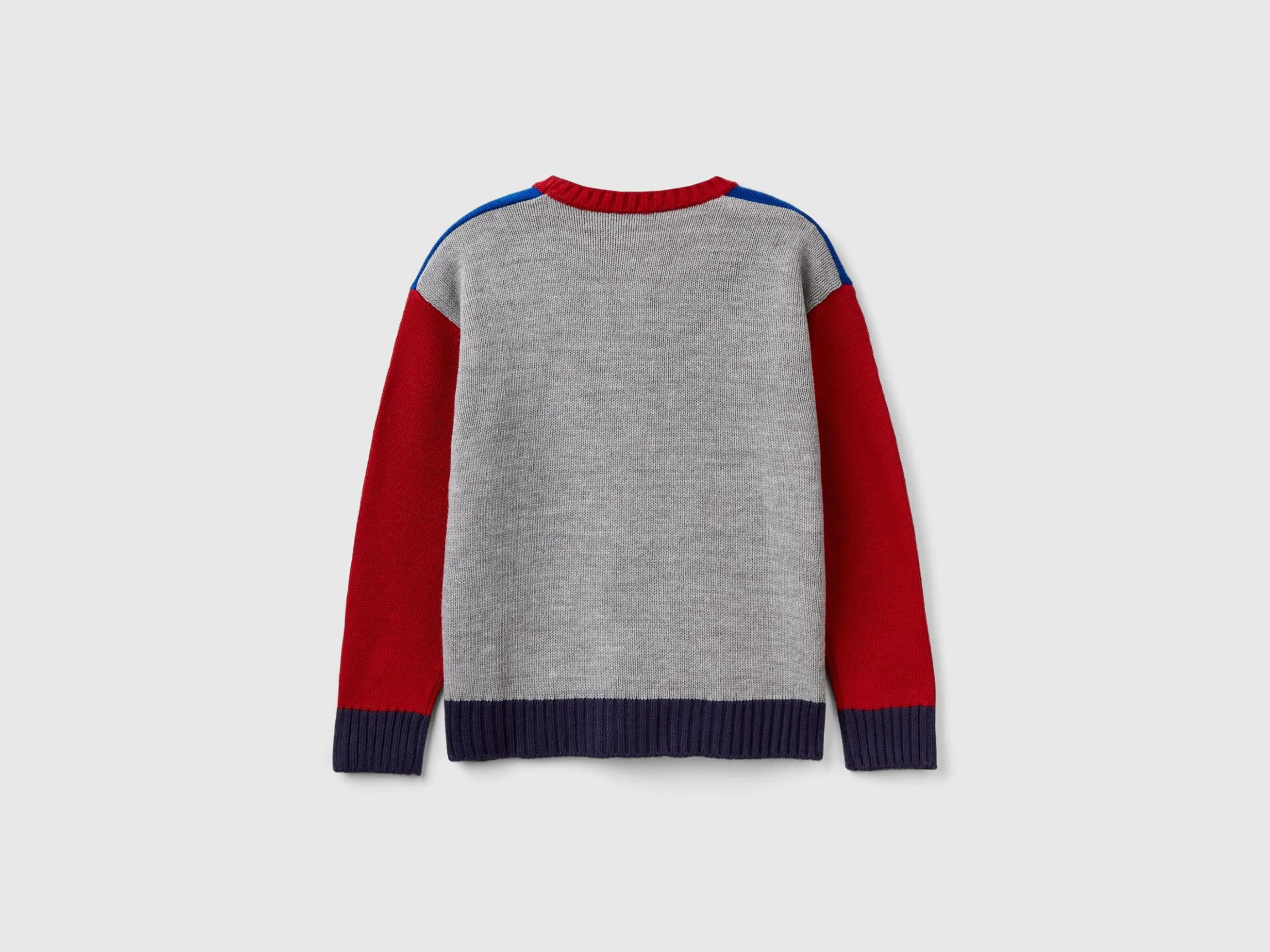 Color block sweater