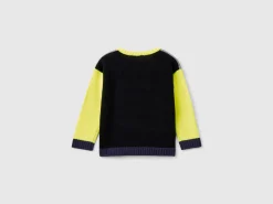 Color block sweater