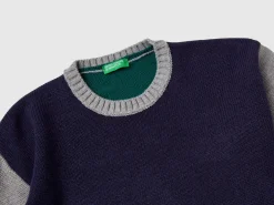 Color block sweater