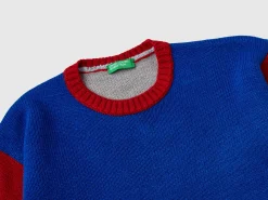 Color block sweater