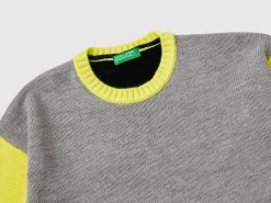 Color block sweater