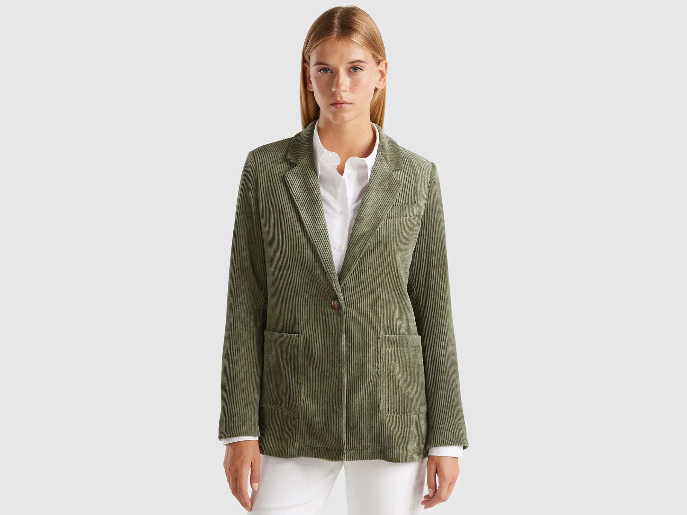 Corduroy blazer