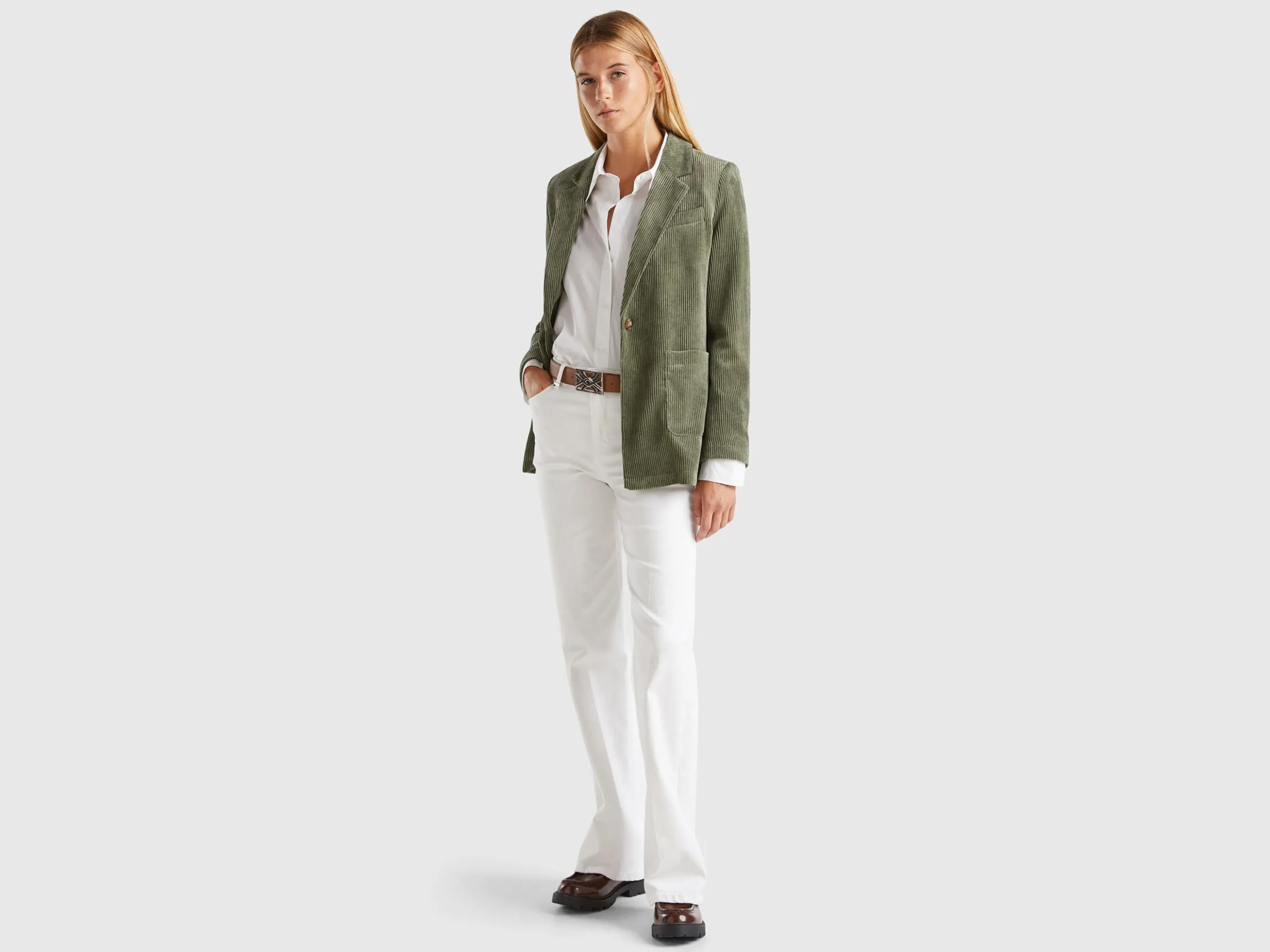 Corduroy blazer