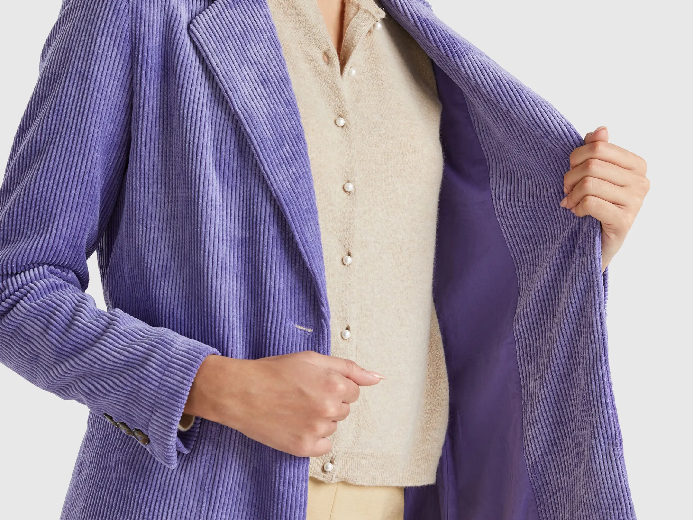 Corduroy blazer